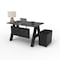 We'Re It A-Frame Writing Desk W/ Modesty Panel & Storage, 30 in D X 30 in H, 48 in W X Laminate AF4830-MOD-PED-6307 - alternate 4